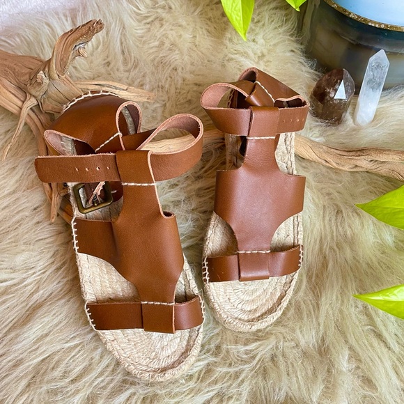 🆕Soludos Espadrille Sandals Brown - Picture 3 of 5